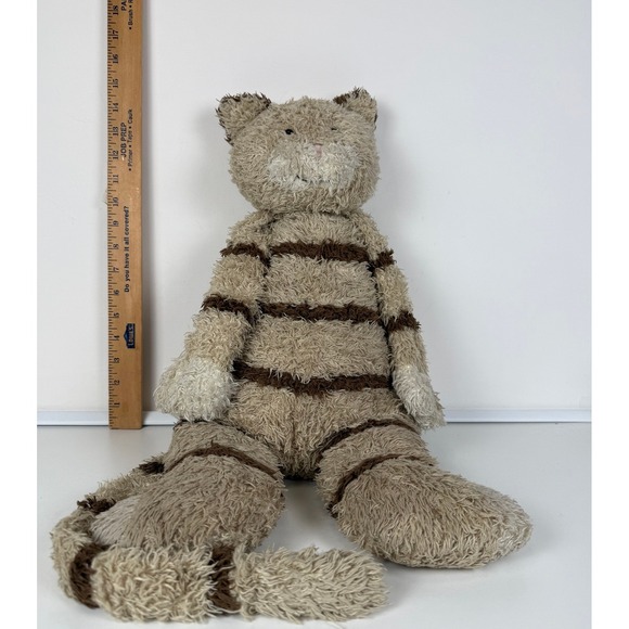 JellyCat Bungle Cat Striped Long tail Floppy Plush 17in‎ Retired - Picture 1 of 7